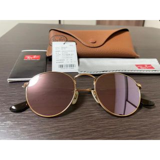 レイバン(Ray-Ban)のRay Ban ミラーサングラス 0RB3447N Round Metal(サングラス/メガネ)