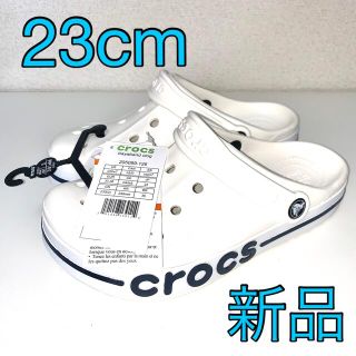 クロックス(crocs)のクロックス バヤバンド クロッグ　レディース★23cm★(サンダル)