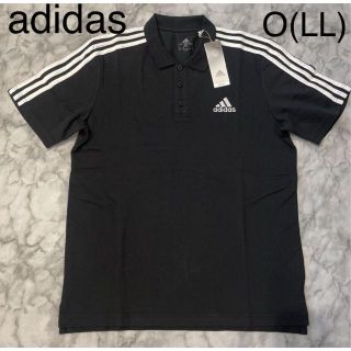 アディダス(adidas)のアディダス adidas ポロシャツ スポーツ カジュアル ブラック 新品(ポロシャツ)