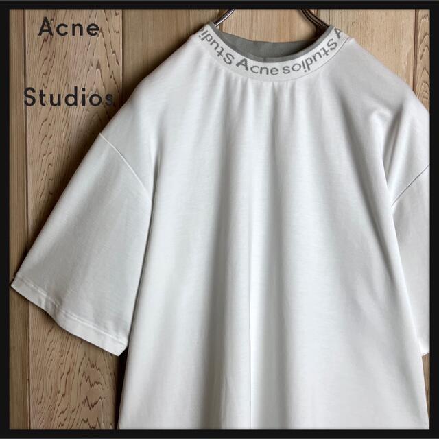 acne studios モックネック navid tシャツ ブラック