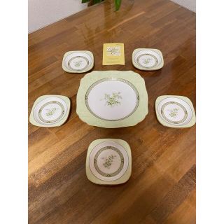 ノリタケ(Noritake)のNoritake ノリタケ オリエンタルトレイル スクエアプレート 小皿(食器)