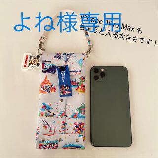 ディズニー(Disney)の★よね様専用★ディズニーランド　お土産袋柄ポーチ(キャラクターグッズ)