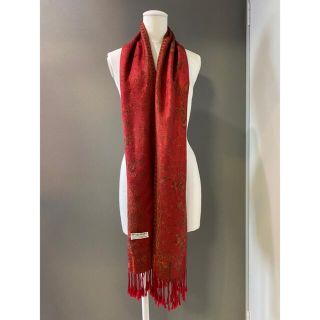 古着 ビンテージ アンティーク カシミヤ マフラー ストール 大判 美品