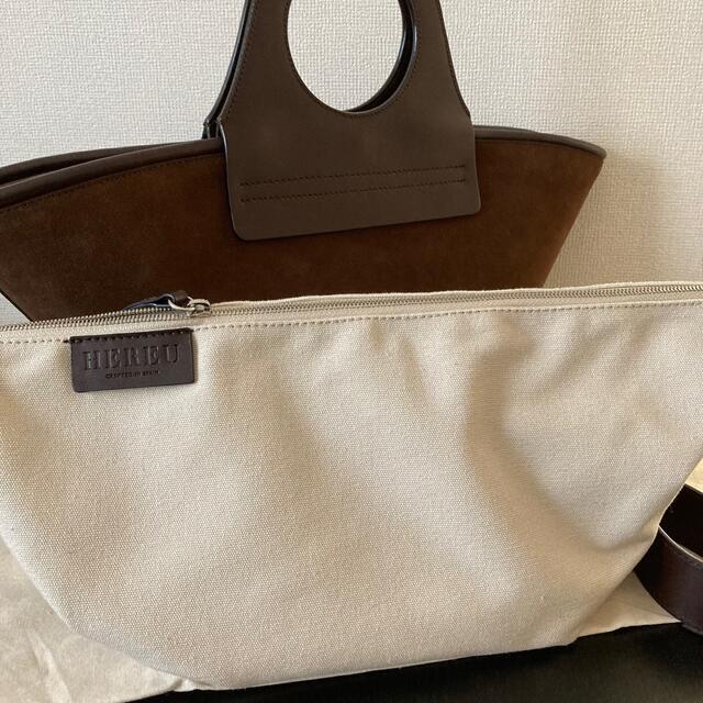 HEREU へリュー バッグ Suede Bag  イエナ