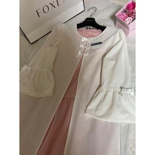 ルネ(René)のM'sグレイシーロングカーディガン♡38♡新品タグ付き♡フォクシーお好きな方にも(カーディガン)