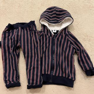 プチバトー(PETIT BATEAU)の【petit bateau】セットアップ(その他)