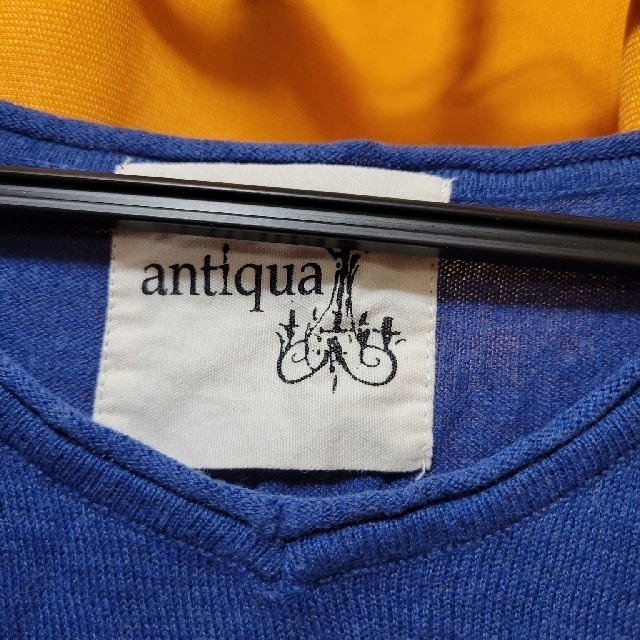 antiqua(アンティカ)の値下げ　アンティカ　ニット レディースのトップス(ニット/セーター)の商品写真