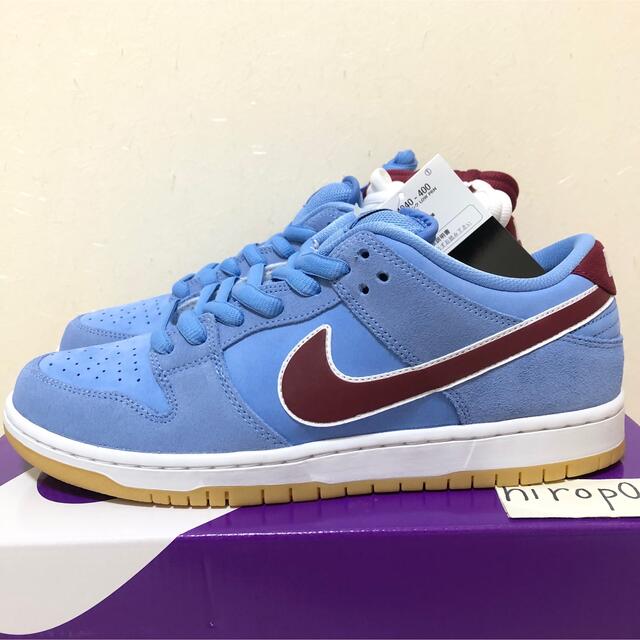 NIKE(ナイキ)のNIKE SB DUNK LOW バラーブルー チームマルーン 27.5cm メンズの靴/シューズ(スニーカー)の商品写真