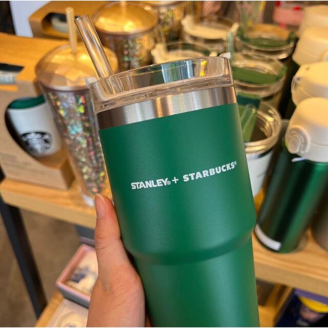 新品Starbucks Stanleyスターバックス ステンレス 591ml