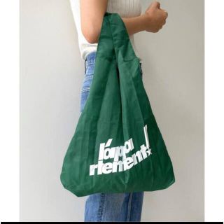 アパルトモンドゥーズィエムクラス(L'Appartement DEUXIEME CLASSE)のL'Appartement  アパルトモン Nylon Eco Bag グリーン(エコバッグ)