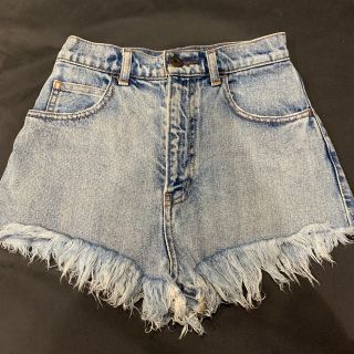 MOUSSY ハイウエストショートデニム 2 NC06