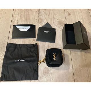 ＳＡＩＮＴ　ＬＡＵＲＥＮＴ サンローラン/ジェイミーキューブチャームポーチ