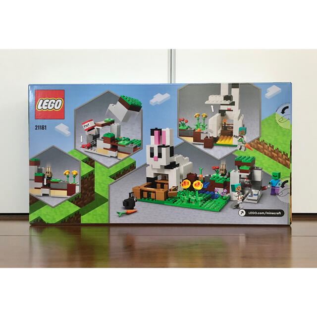 Lego(レゴ)の新品 未開封 レゴ マインクラフト ウサギ牧場 21181 エンタメ/ホビーのおもちゃ/ぬいぐるみ(模型/プラモデル)の商品写真