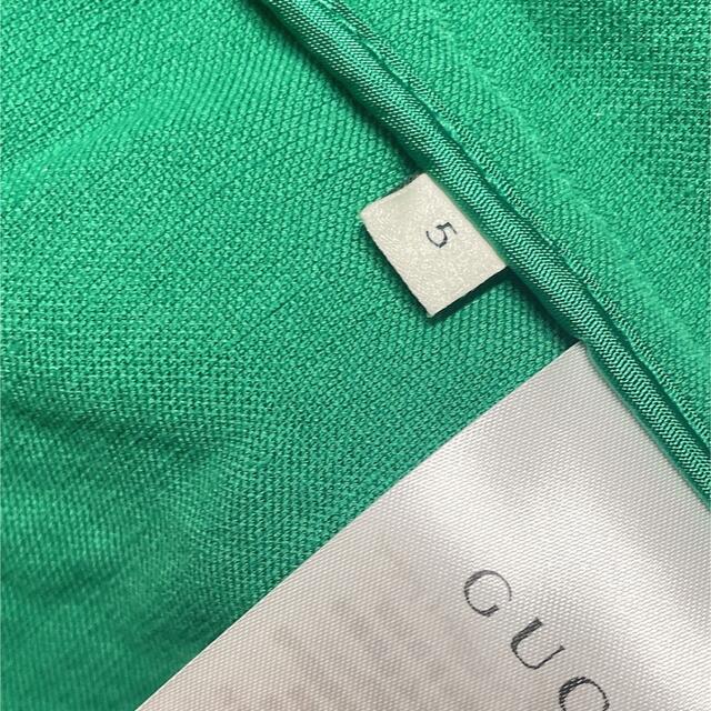 Gucci(グッチ)の美品　GUCCI（グッチ）ベロア刺繍ジャケット　グリーン　緑　 キッズ/ベビー/マタニティのキッズ服男の子用(90cm~)(ジャケット/上着)の商品写真