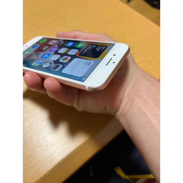 【美品】iPhone 7  ローズゴールド 128GB  SIMフリー　本体 5