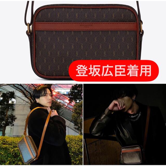 登坂広臣着用 Saint Laurent カメラバッグ サンローラン