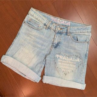 トゥララ(TRALALA)のTRALALA トゥララ　デニムショートパンツ(ショートパンツ)