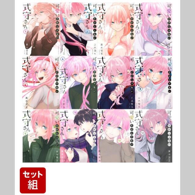 【匿名配送】可愛いだけじゃない式守さん 1-12巻セット  エンタメ/ホビーの漫画(全巻セット)の商品写真