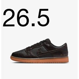 ナイキ(NIKE)の【新品】Nike Dunk Low Velvet Brown and Black(スニーカー)