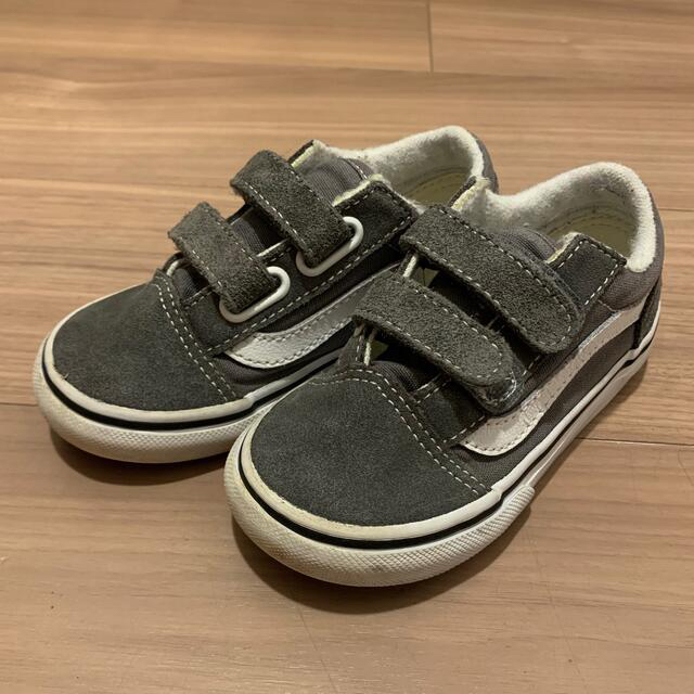 VANS(ヴァンズ)のVANS Old Skool V グレー 14cm キッズ/ベビー/マタニティのベビー靴/シューズ(~14cm)(スニーカー)の商品写真