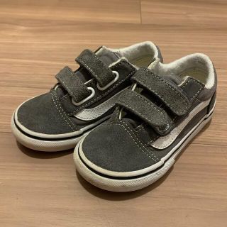 ヴァンズ(VANS)のVANS Old Skool V グレー 14cm(スニーカー)