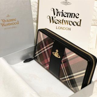 ヴィヴィアンウエストウッド(Vivienne Westwood)の希少！【新品】ヴィヴィアンウエストウッド　長財布スクイグル柄　黒(財布)