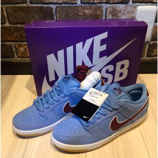 ナイキ(NIKE)のNike Dunk Low Valor Blue and Team Maroon(スニーカー)