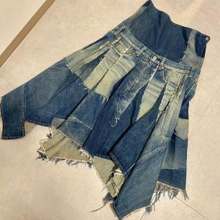 ジュンヤワタナベコムデギャルソン(JUNYA WATANABE COMME des GARCONS)のJUNYA WATANABE DENIM ロングスカート(ロングスカート)