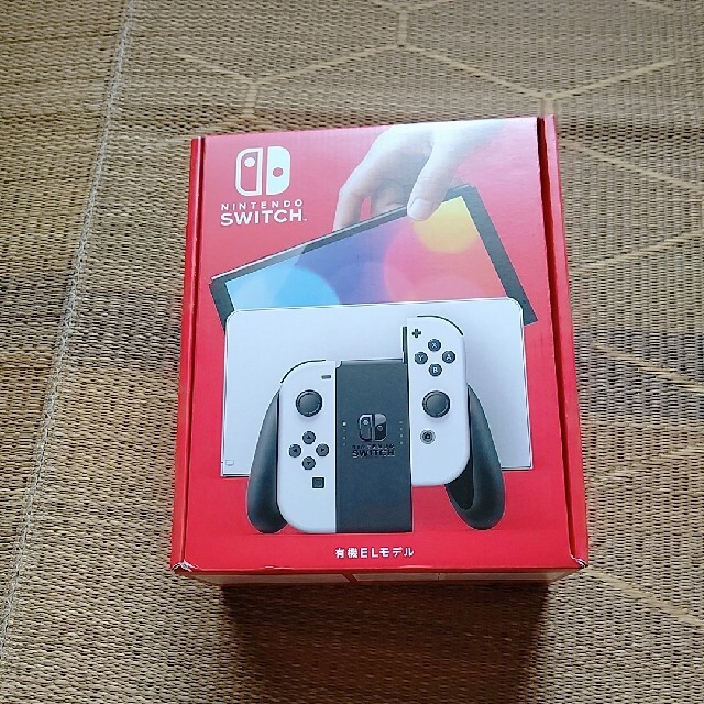 新品未開封 ニンテンドースイッチ本体 有機EL ホワイト cutacut.com