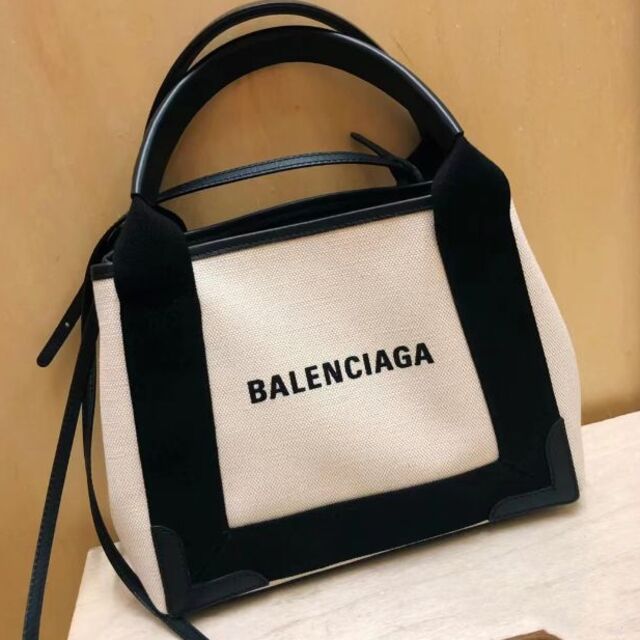 Balenciaga - バレンシアガ BALENCIAGA NAVY カバXS トートバッグ