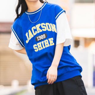 ウィゴー(WEGO)のレイヤード風　Tシャツ(Tシャツ(半袖/袖なし))