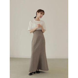 トゥデイフル(TODAYFUL)のsummertweed mermaid skirt(ロングスカート)