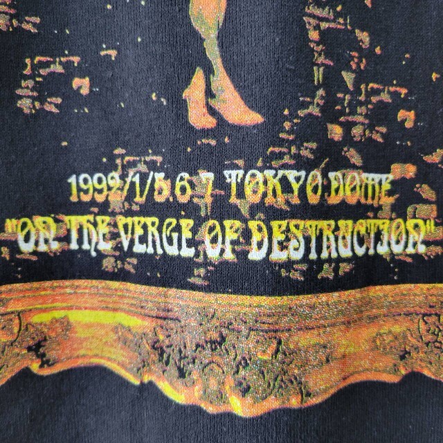 ☆超激レア☆X JAPAN 1992年「破滅に向かって」ツアー Tシャツ ロンT 3