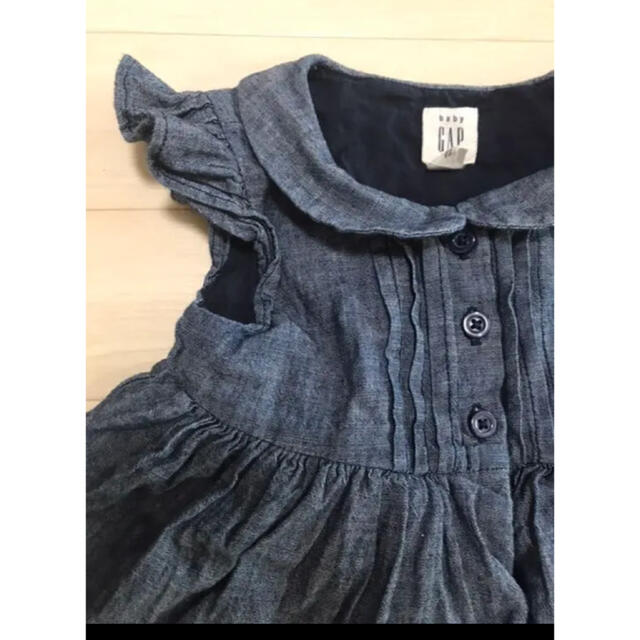 GAP(ギャップ)のGAP ギャップ　ベビー　キッズ　レディース　ワンピース キッズ/ベビー/マタニティのベビー服(~85cm)(ワンピース)の商品写真