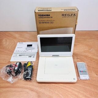 トウシバ(東芝)のTOSHIBA REGZA レグザポータブルプレーヤー SD-BP900S(DVDプレーヤー)