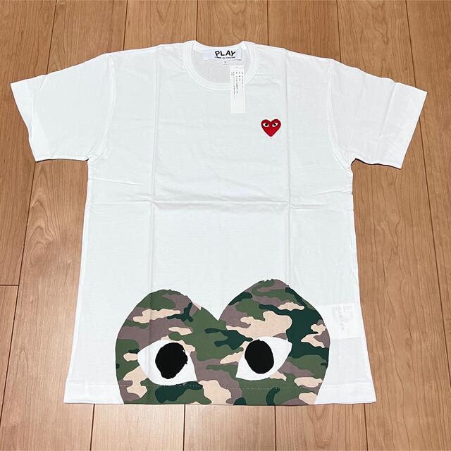 メンズComme des Garons 半袖Tシャツ メンズ 白