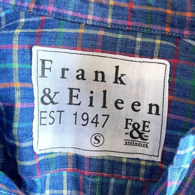 Frank&Eileen(フランクアンドアイリーン)のフランク&アイリーン リネン100% チェック柄 シャツ BARRY 麻 レディースのトップス(シャツ/ブラウス(長袖/七分))の商品写真