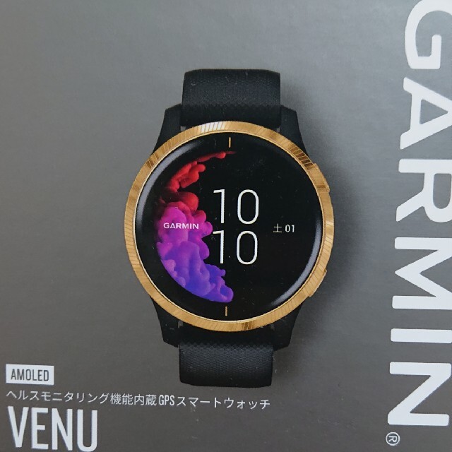 GARMIN ガーミン VENU Black / Gold