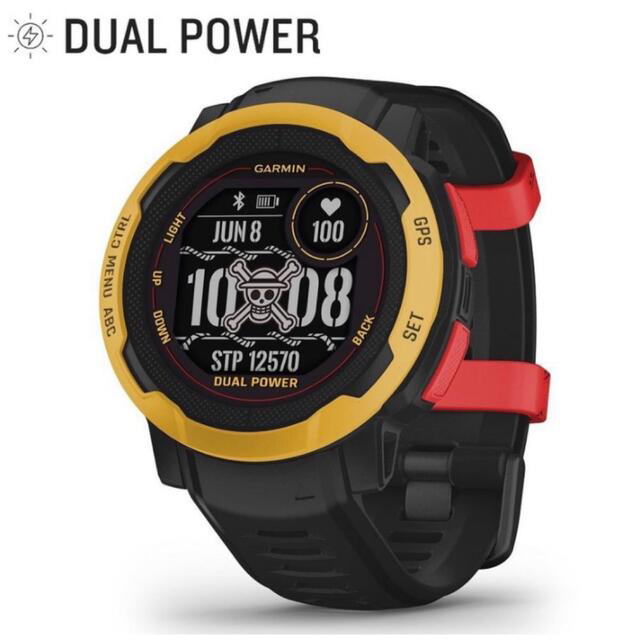 GARMIN(ガーミン)の  Instinct 2 Dual Power   アジア限定　Luffy メンズの時計(腕時計(デジタル))の商品写真