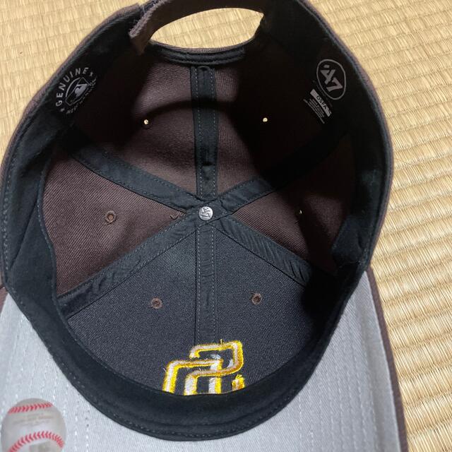 47 Brand(フォーティセブン)のパドレス ベースボールキャップ メンズの帽子(キャップ)の商品写真