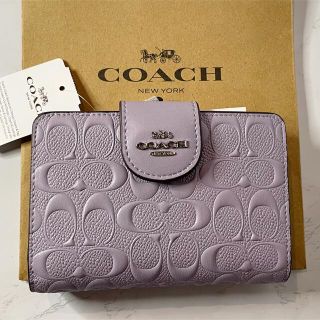 コーチ(COACH)の【新品-未使用】 COACH ミディアム コーナー ジップウォレット 折り財布 (財布)