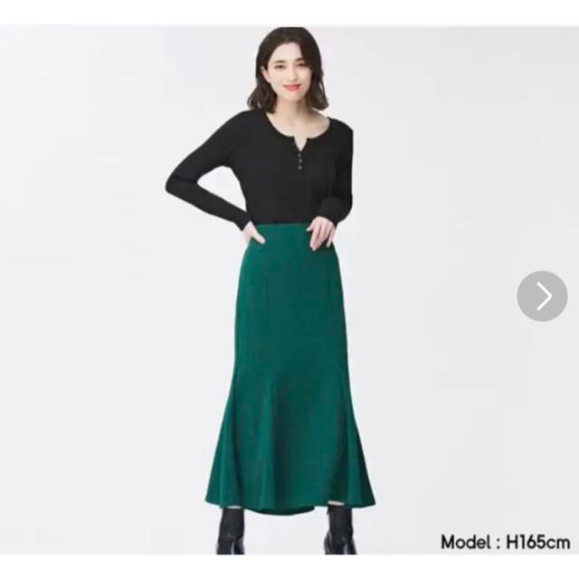 GU(ジーユー)の【Sサイズ】GU マーメイド　ロングスカート レディースのスカート(ロングスカート)の商品写真