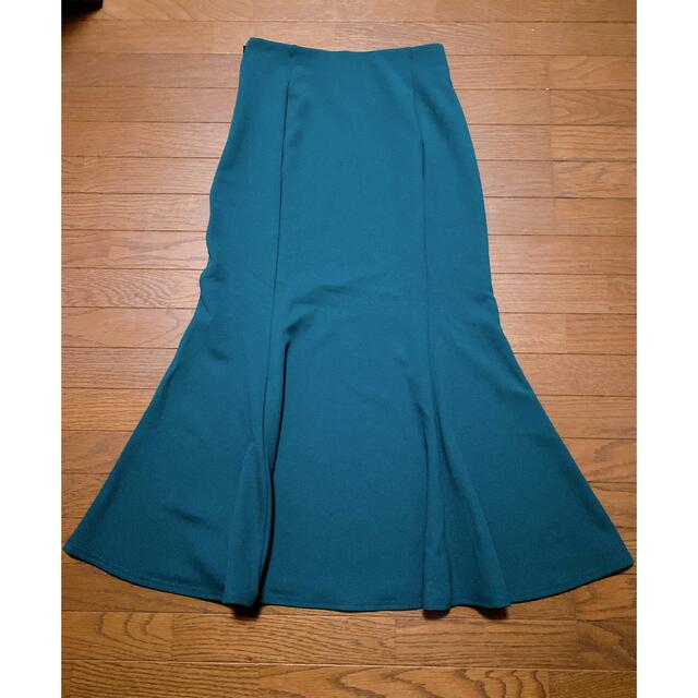 GU(ジーユー)の【Sサイズ】GU マーメイド　ロングスカート レディースのスカート(ロングスカート)の商品写真