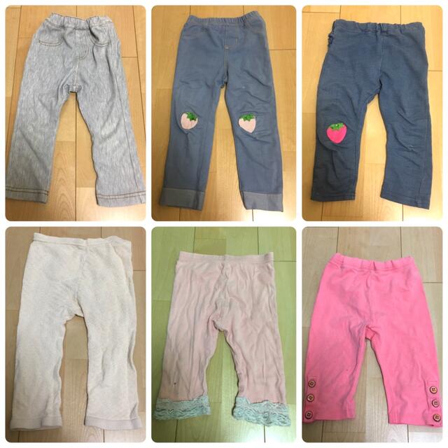 babyGAP(ベビーギャップ)の西松屋 パンツ 80／6枚セット キッズ/ベビー/マタニティのベビー服(~85cm)(パンツ)の商品写真