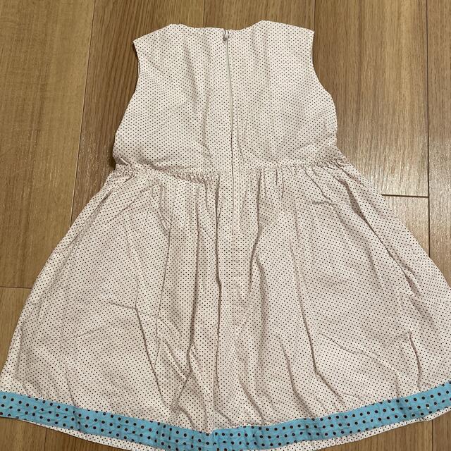 ワンピース　アートレター　110 女の子 キッズ/ベビー/マタニティのキッズ服女の子用(90cm~)(ワンピース)の商品写真