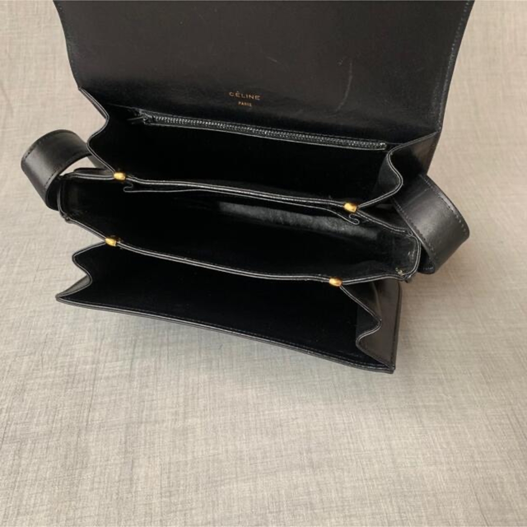 CELINE - 希少 80s OLD CELINE 馬車金具 車輪 ショルダーバッグ CELINE - 希少 80s OLD CELINE 馬車金具 車輪 ショルダーバッグ