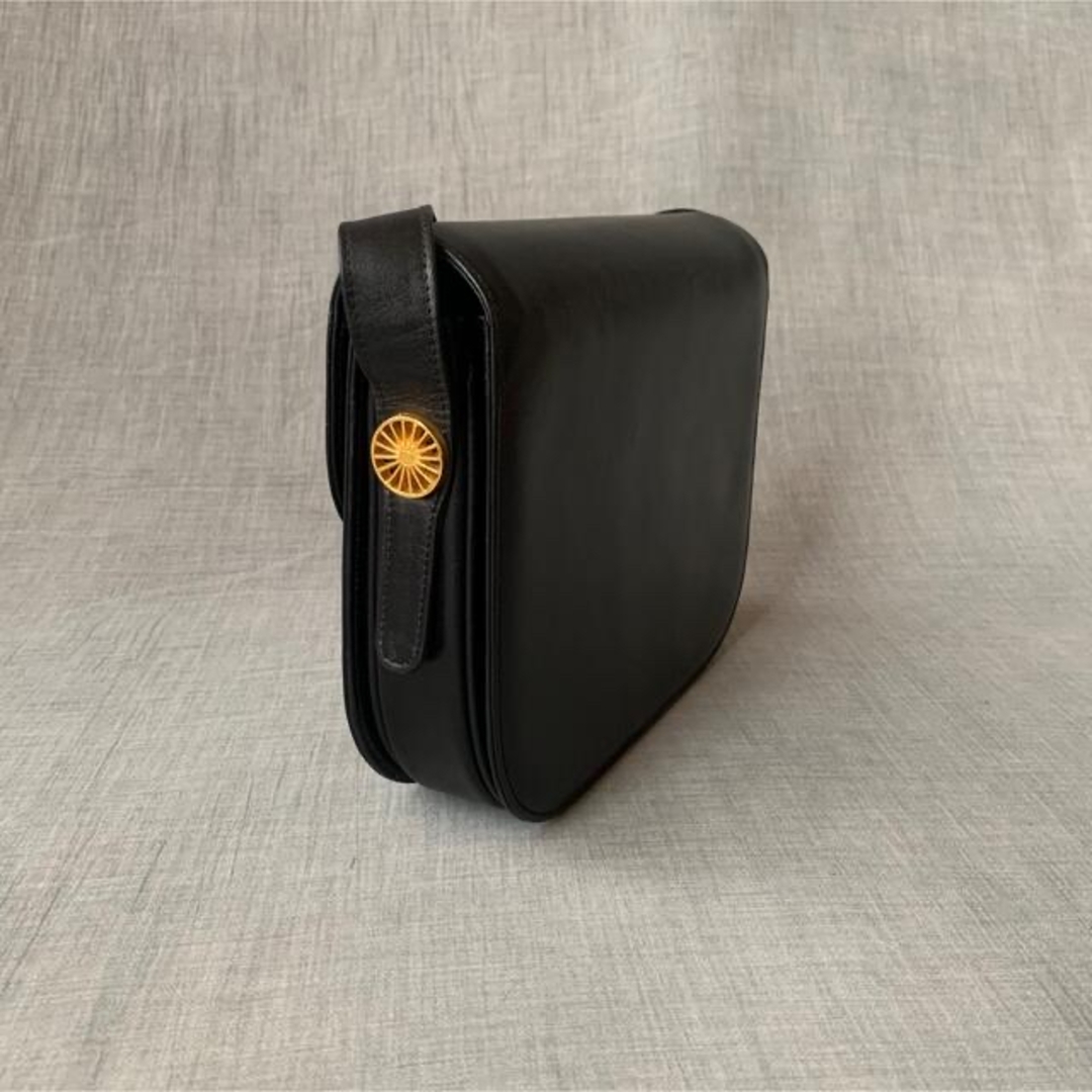 CELINE - 希少 80s OLD CELINE 馬車金具 車輪 ショルダーバッグ CELINE - 希少 80s OLD CELINE 馬車金具 車輪 ショルダーバッグ