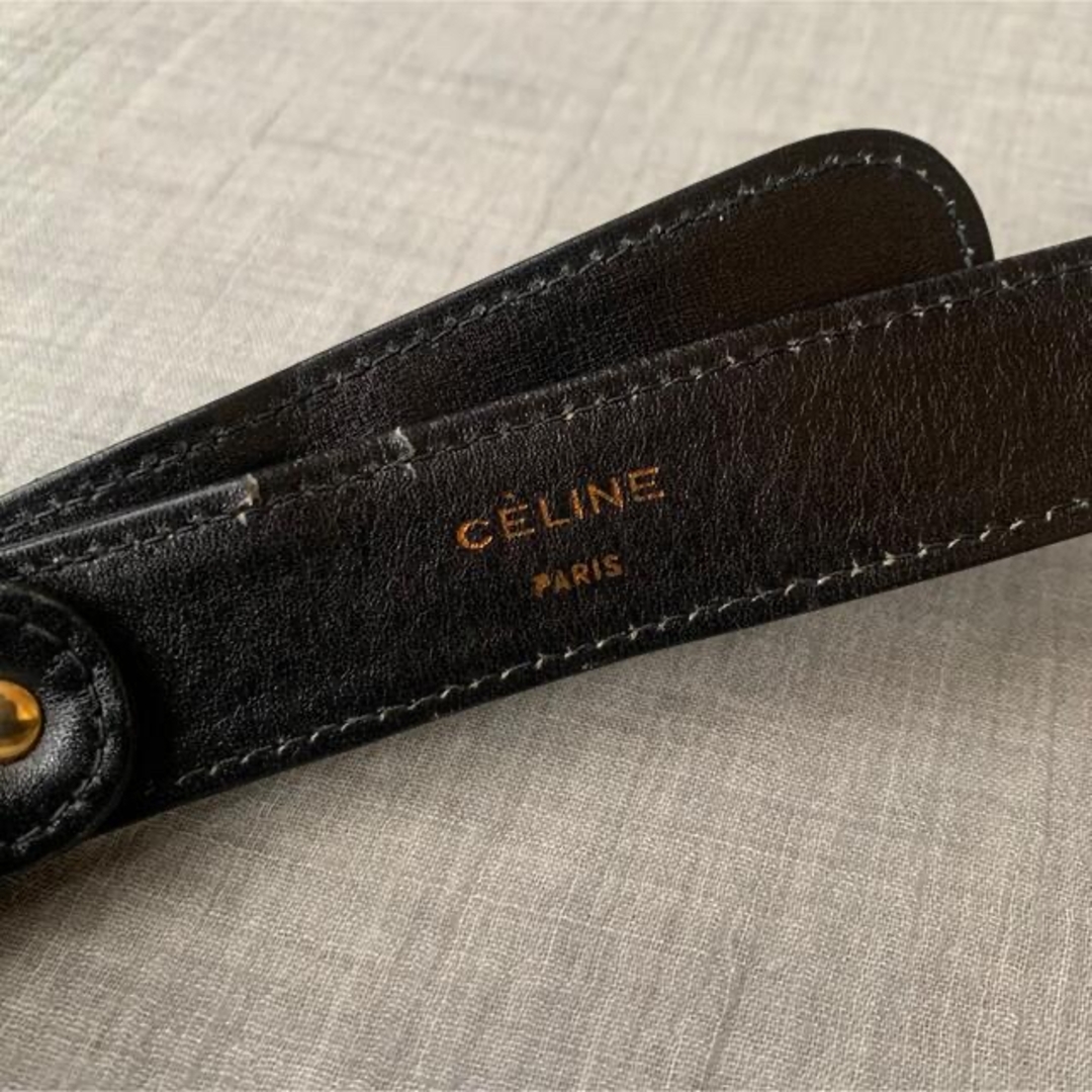 CELINE - 希少 80s OLD CELINE 馬車金具 車輪 ショルダーバッグ CELINE - 希少 80s OLD CELINE 馬車金具 車輪 ショルダーバッグ