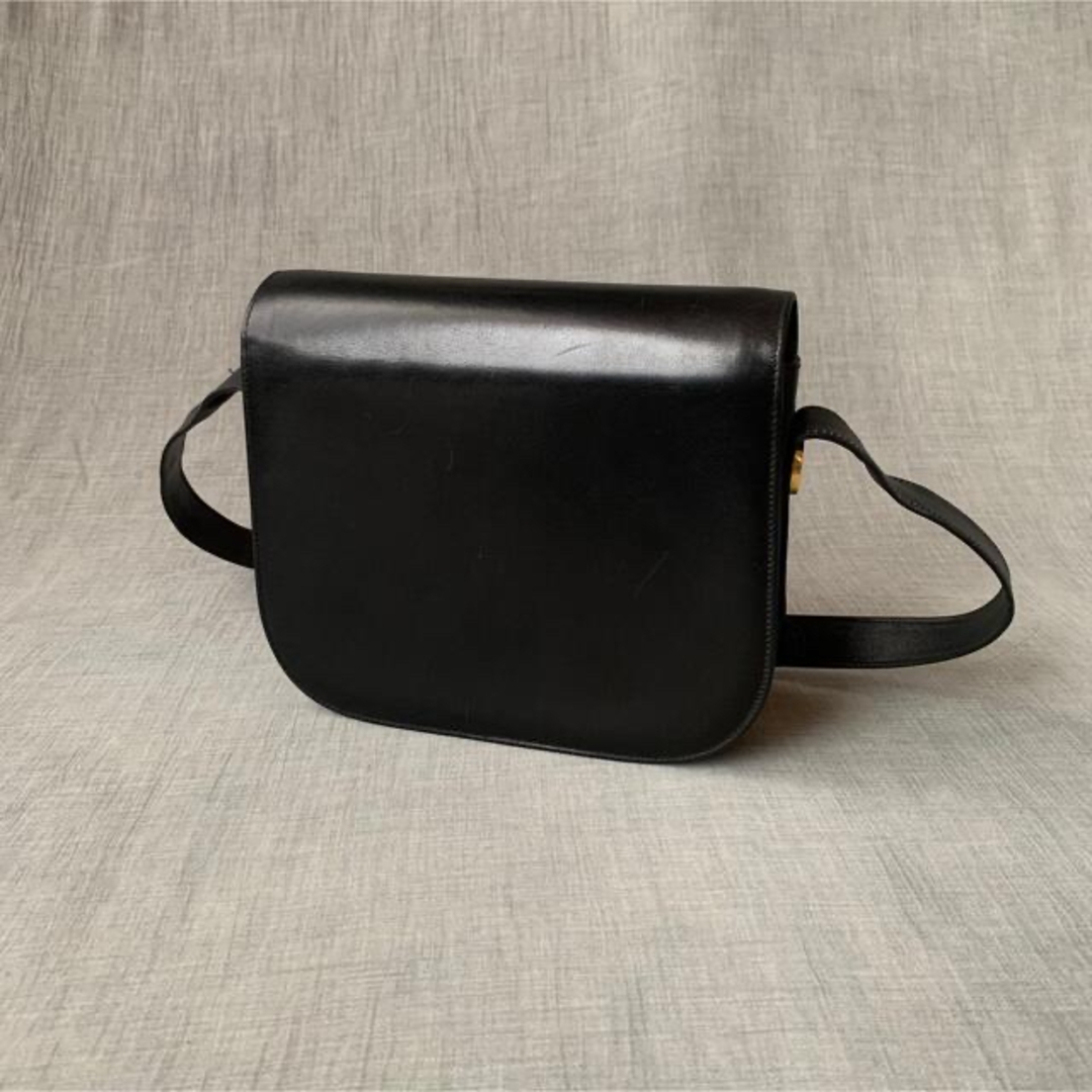 CELINE - 希少 80s OLD CELINE 馬車金具 車輪 ショルダーバッグ CELINE - 希少 80s OLD CELINE 馬車金具 車輪 ショルダーバッグ