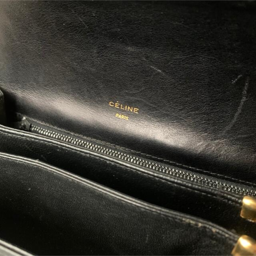 CELINE - 希少 80s OLD CELINE 馬車金具 車輪 ショルダーバッグ CELINE - 希少 80s OLD CELINE 馬車金具 車輪 ショルダーバッグ